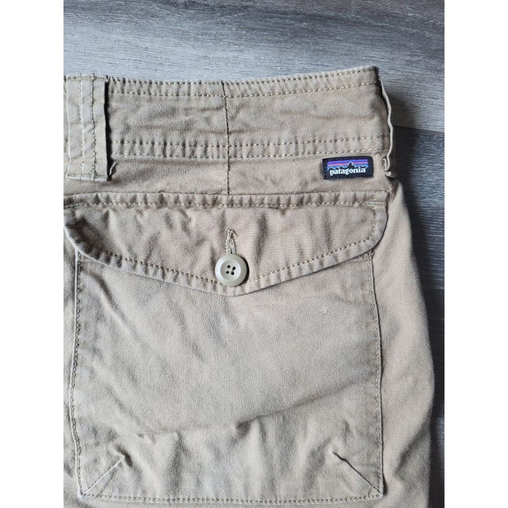 PATAGONIA ALL WEAR CARGO SHORT 57750 Stretch Organic Beige sz 33 Shorts‎ - Picture 4 of 5